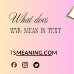 what does WYLL mean in text