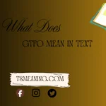 what does GTFO mean in text