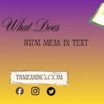 what does sttm mean in text