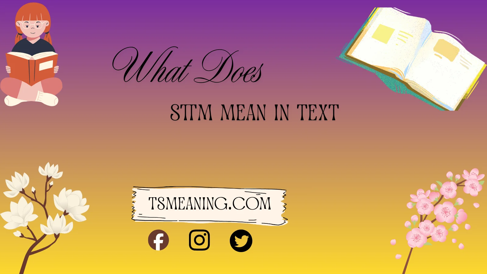 what does sttm mean in text