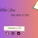 what does hms mean in text