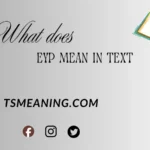 what does EYP mean in text