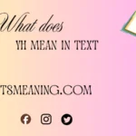 what does YH mean in text