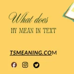 what does HY mean in text