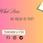 what does SN mean in text