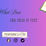 What Does LWK Mean in Text