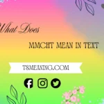 what does mmcht mean in text