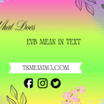 what does evb mean in text