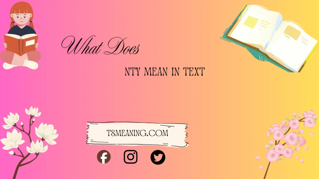 what does nty mean in text