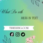 what does wth mean in text