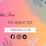 what does yfm mean in text