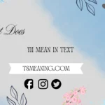 what does yh mean in a text