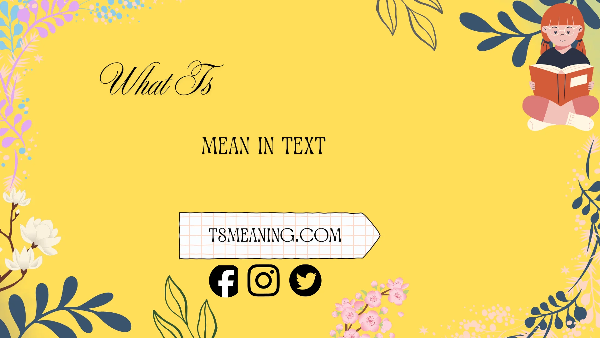 what ts mean in text