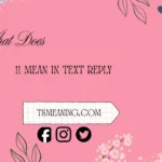 what does !! mean in text reply