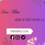what does mhm mean in text from a girl